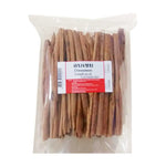 Makro cinnamon in a 1kg package, dry grocery spice, with ground cinnamon visible in a clear container, branded by MAKRO.