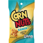 Corn Nuts Ranch confectionery snacks package featuring crunchy corn nuts with ranch flavor in a colorful bag.