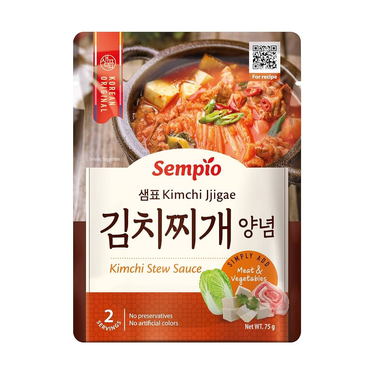 Sempio Kimchi Jjigae Kimchi Stew Sauce