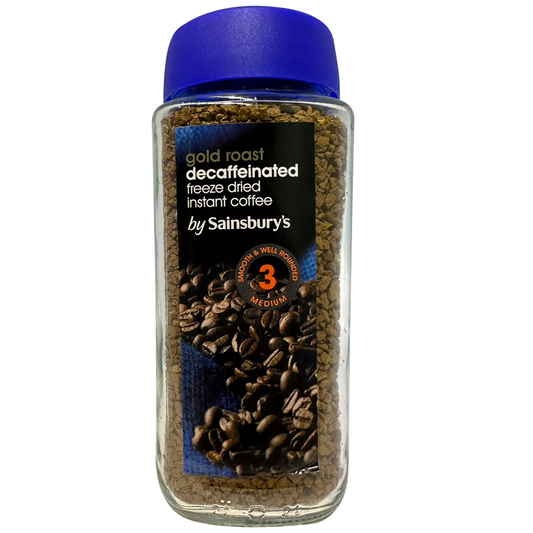 Sainsbury's Gold Roast Decaf Instant Coffee