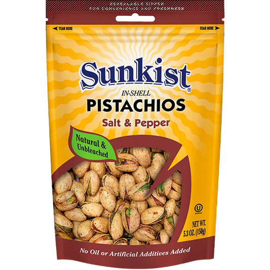 Sunkist Salt & Black Pepper Pistachios