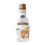 NIZE Nice Sauce Clean and Dipping reduced sodium dry grocery product with no MSG, shown in a clear container with sauce.