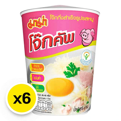 Mama Instant Rice Porridge Pork 45g x6