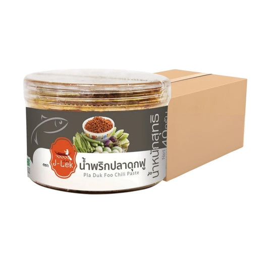 J-lek Catfish Chili Paste Pack Of 6 Jars 40g