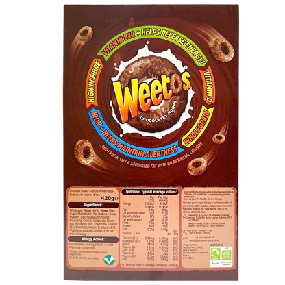 Weetabix Weetos Chocolate Hoops