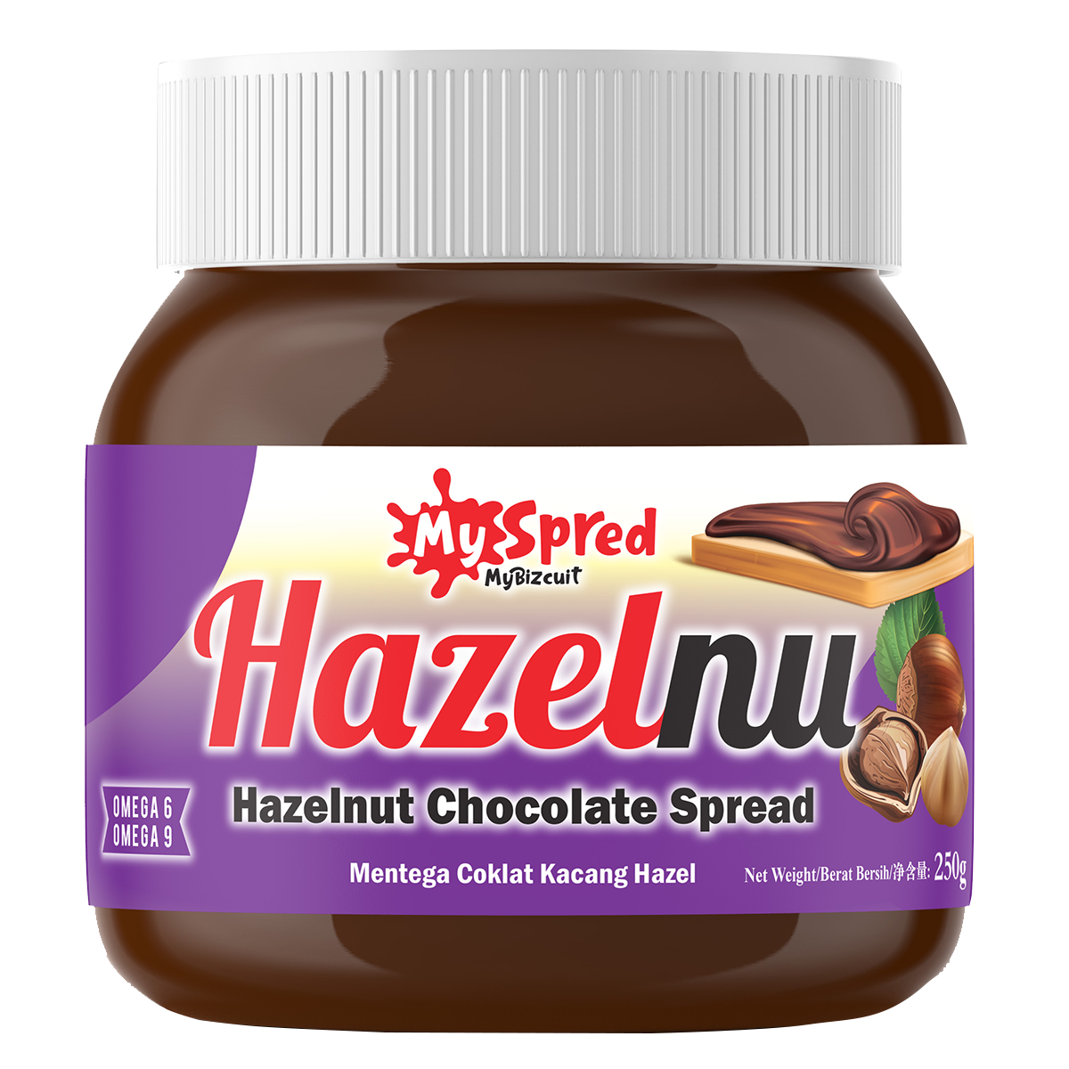 My Bizcuit My Spread Hazelnut Chocolate