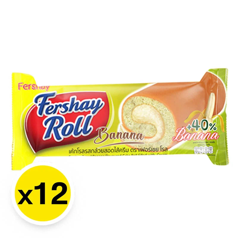 Fershay Cake Roll Banana 20g