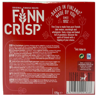 Finn Multigrain Sourdough Rye Thins