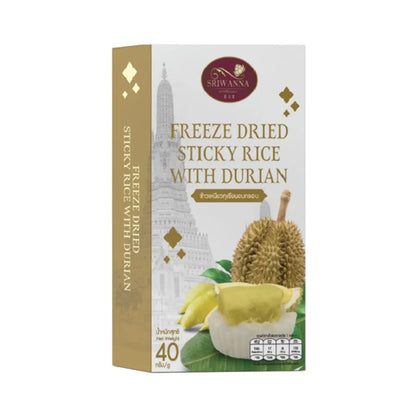 Sriwanna Freeze Dried Sticky Rice With Durian 40g