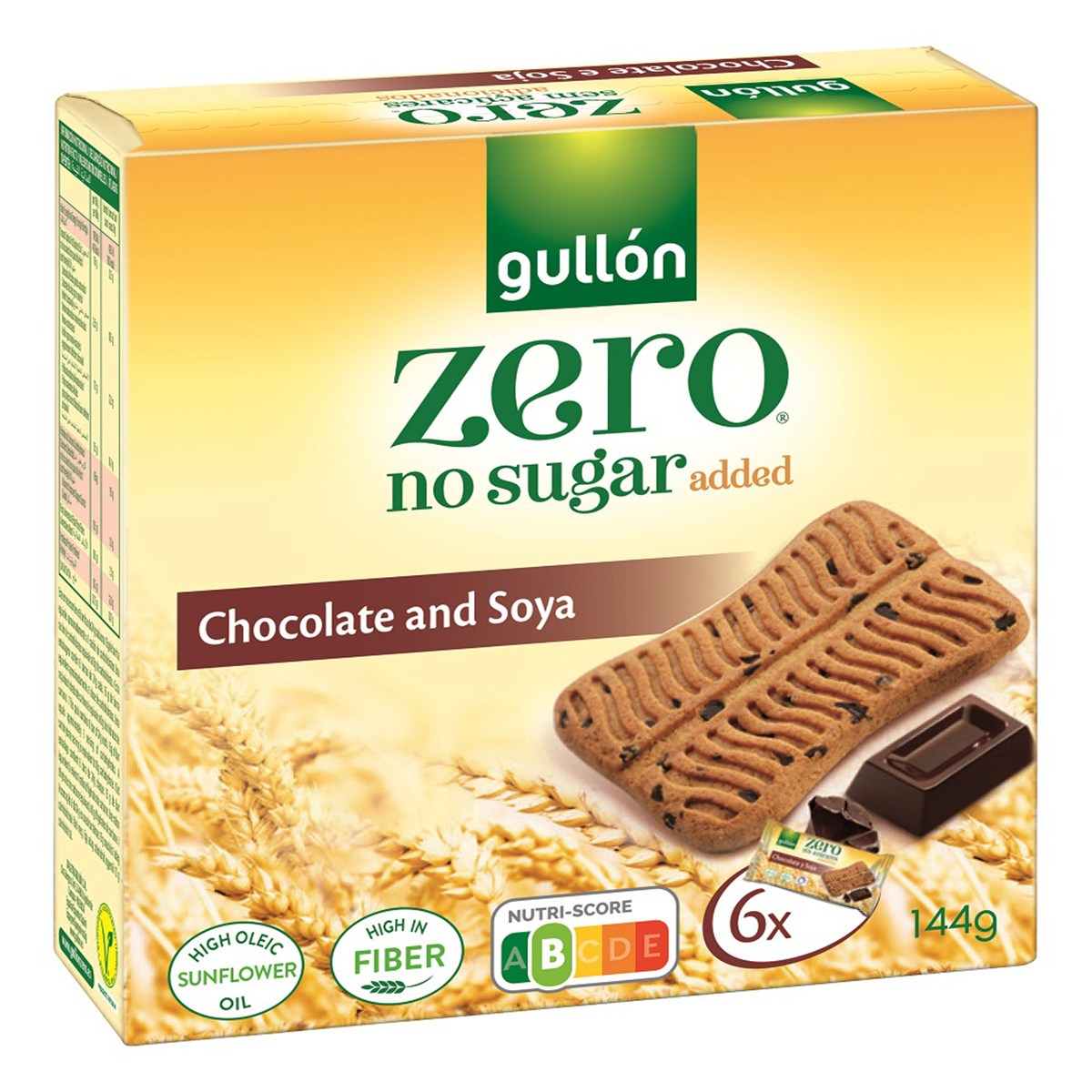 Gullon No Sugar Added Chocolate & Soya