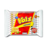 Voiz Cracker Creamy Butter confectionery snack featuring crispy crackers with a smooth butter coating.