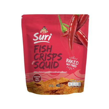 Chaolay Fish Crisps With Squid 40g x12