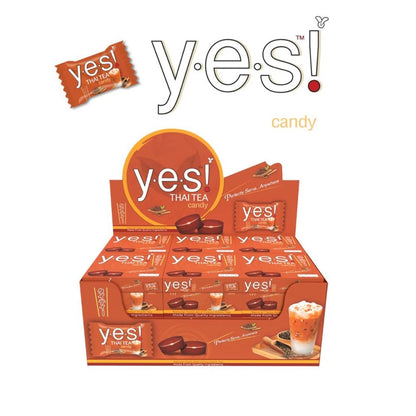 YES Thai Tea Flavoured Candy 12x 79.2g