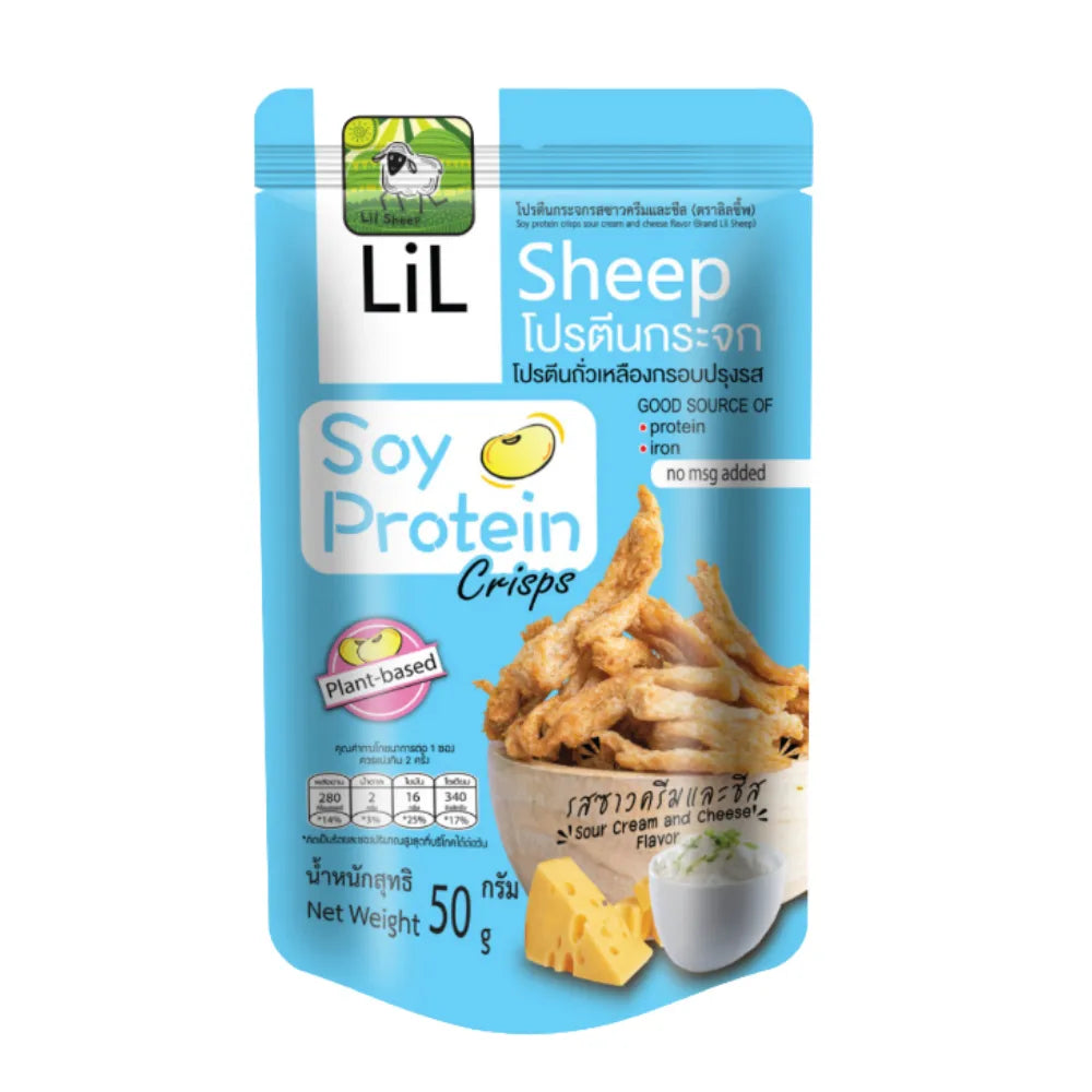LILSHEEP Protein Glass Snacks Provide High Protein 50g