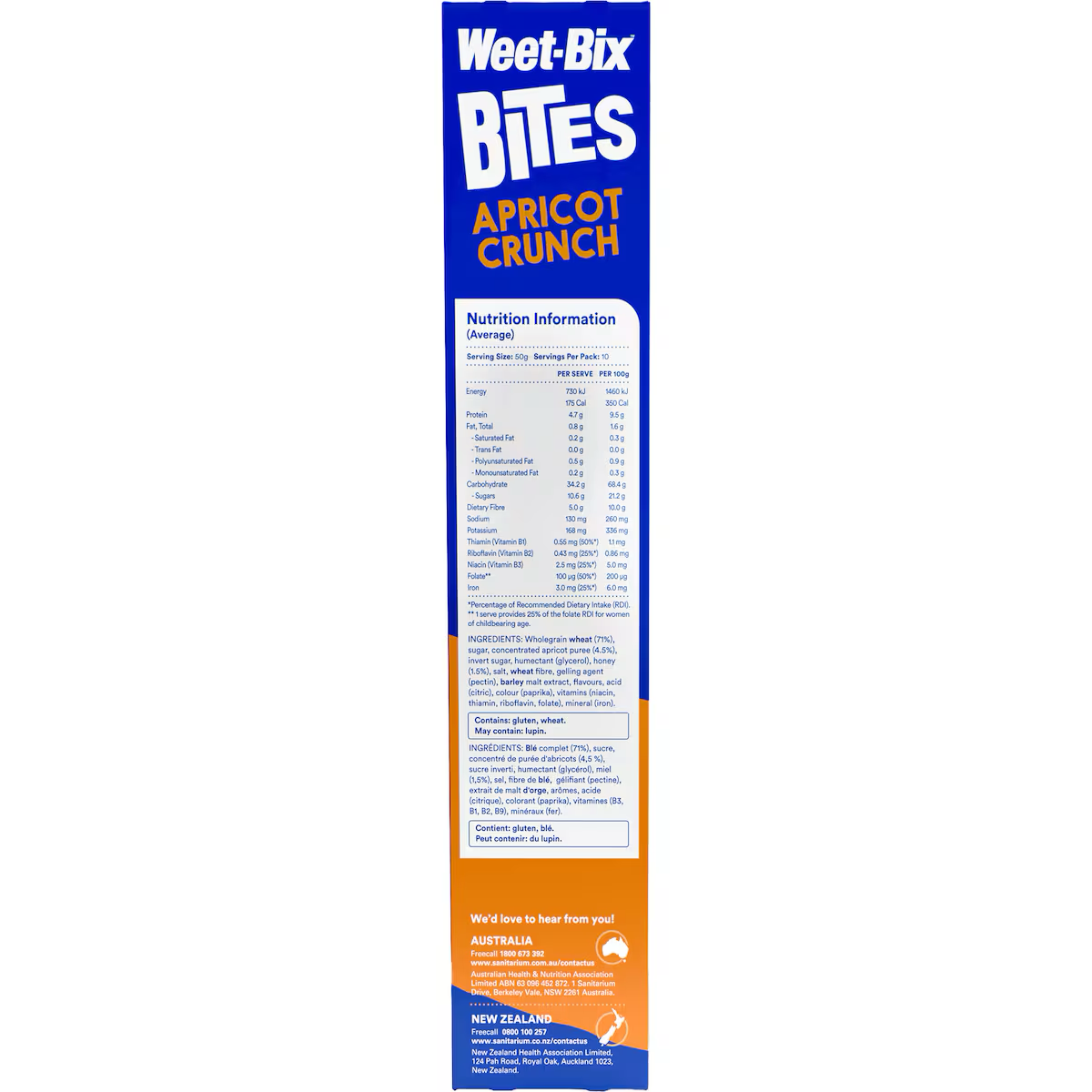 Sanitarium Weet Bix Bites Apricot Breakfast Cereal