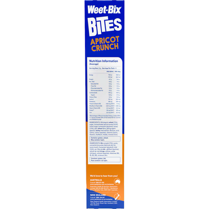 Sanitarium Weet Bix Bites Apricot Breakfast Cereal