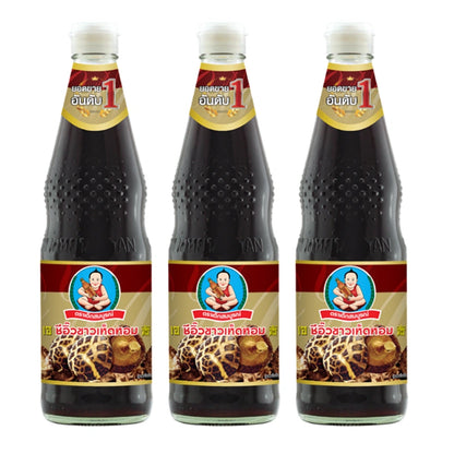 DEK SOM Boon Mushroom Soy Sauce 700ml x3