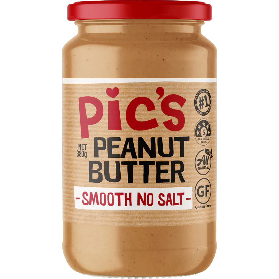 Pics Peanut Butter Smooth No Salt