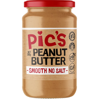 Pics Peanut Butter Smooth No Salt