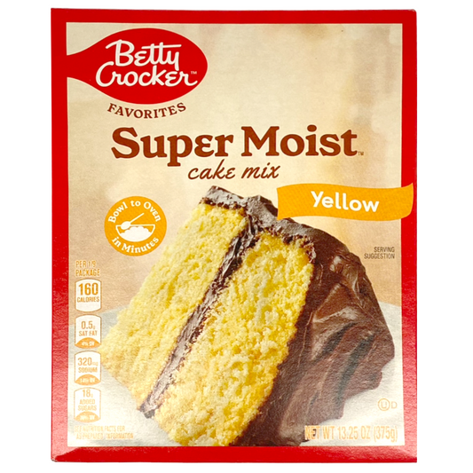Betty Crocker Super Moist Yellow Cake Mix