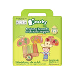 Peachy Biscuit Sticks with mixed vegetables, dry grocery snack featuring nine vegetable varieties, crispy and savory.