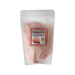 Babyboom Himalayan Pink Salt Powder in a jar, fine pink salt granules, natural mineral-rich grocery product.