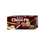 Orion Chocopie Dark Choco snack with chocolate coating and creamy filling, popular confectionery treat from Orion brand