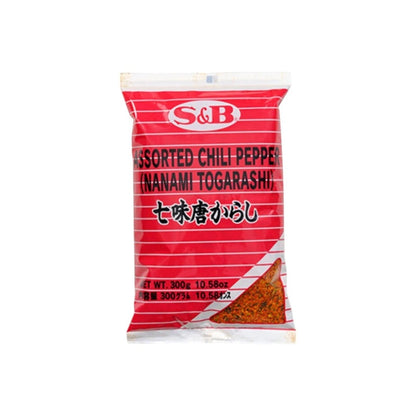 S & B Marco Polo Shichimi Togarashi Assorted Chili Pepper Powder