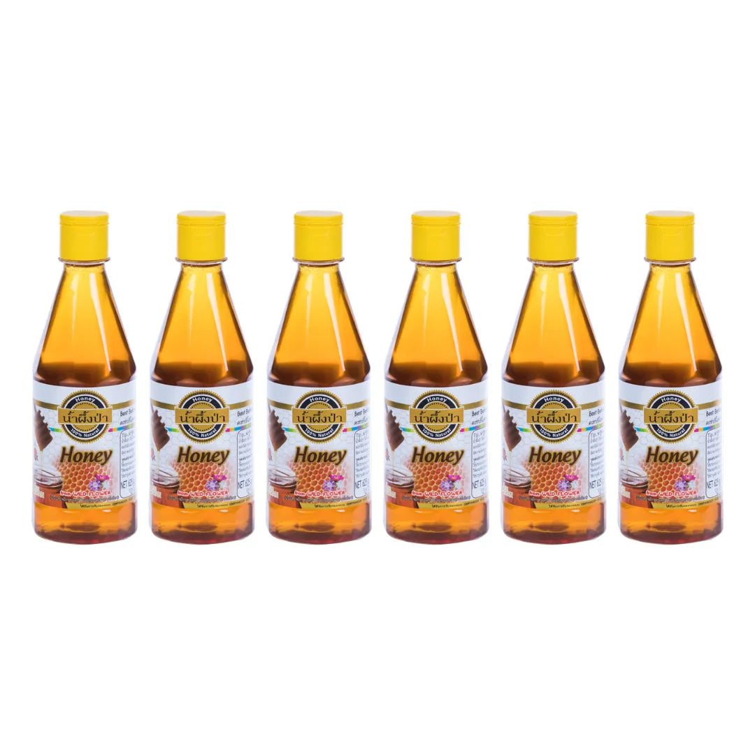 Pure Grain Wildflower Honey Squeeze Bottle Type 625g