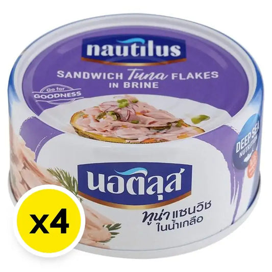 Nautilus Tuna Sanwich In Brine 170g x4