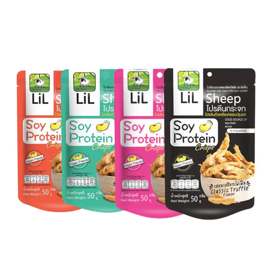 LILSHEEP Vegetarian Trial Set 4 Flavors 4 Packs 50g