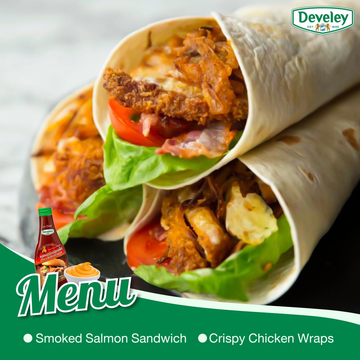 Develey Spicy Burger Sauce
