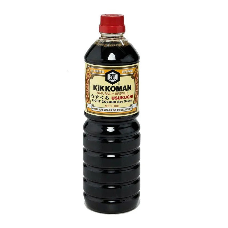 Kikkoman Usukuchi Light Color Soy Sauce 1L