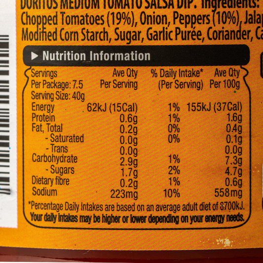 Doritos Medium Salsa Dip