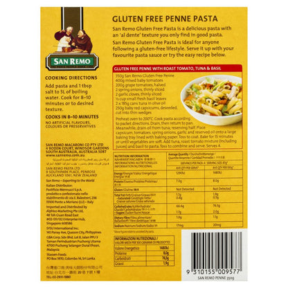 San Remo Penne Pasta Gluten Free