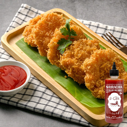 J-lek Sriracha Chili Sauce Very Spicy Formula Bottles 455ml
