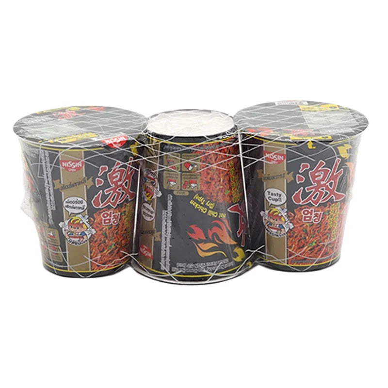 Nissin Premium Cup Instant Noodle Korean Hot Chilli Chicken 71g