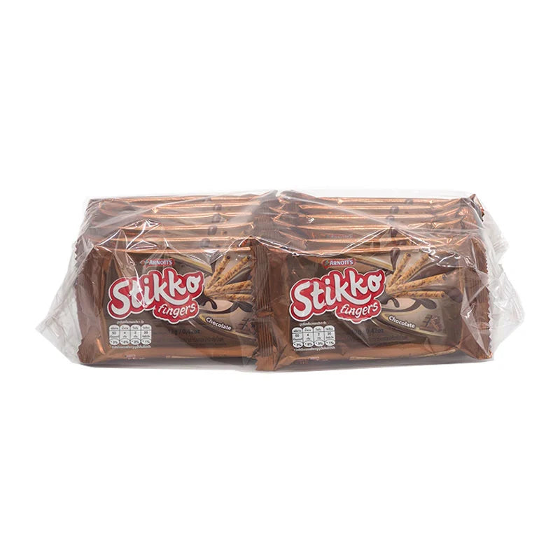 Arnotts Stikko Wafer Cream Choc 12g x12