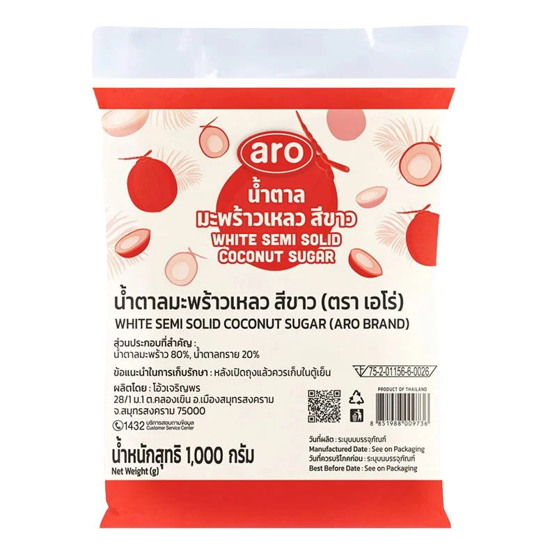 ARO White Semi Solid Coconut Sugar 1kg