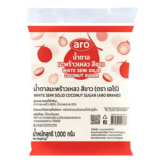 ARO White Semi Solid Coconut Sugar 1kg