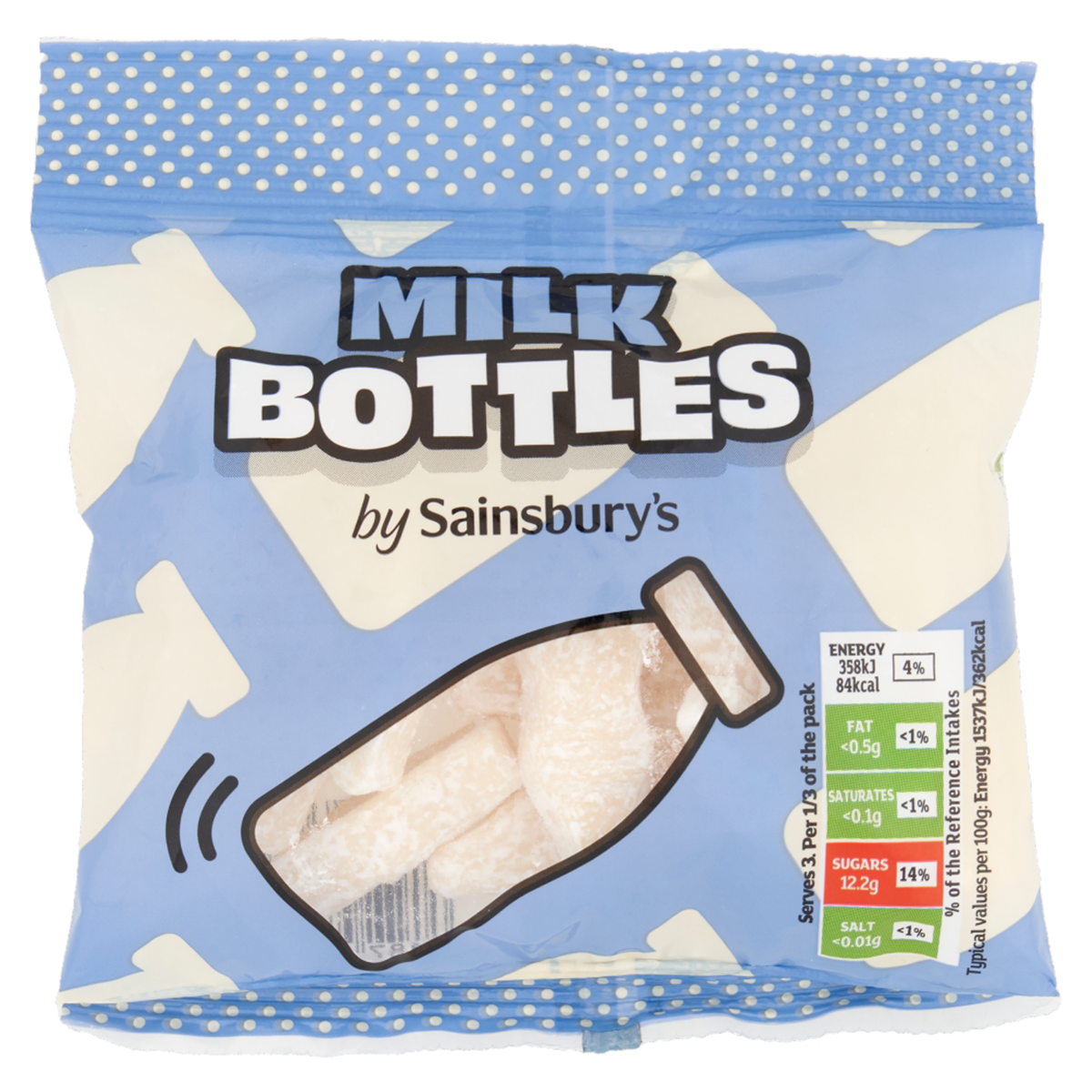 Sainsbury's Milk Bottle Sweets