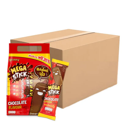 GRINNY CORN SNACK WITH CHOCOLATE FLAVOR . (PACK 20PCS) X12 11g