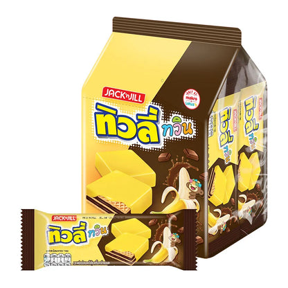 Tivoli Twin Wafer Coated Chocolate Banana 10g x24