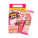 Grinny strawberry-flavored corn snack pack of 20 pieces, 15g each, crispy and colorful snack for snacking enjoyment