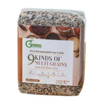 Dr.Green gluten-free brown rice mixed with nine superfoods in a dry grocery package, showcasing a healthy, nutrient-rich grain blend.