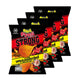 KARAMUCHO Strong Potato Chip Ridge Cut Super Hot Chili 40g x4