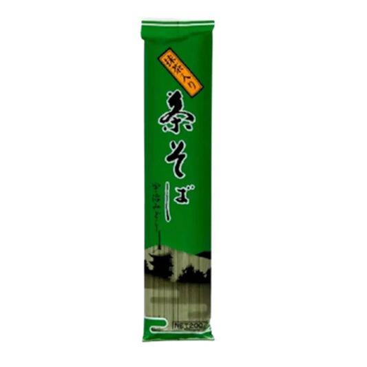 KANESU Chasoba Uji Midori Green Tea Soba Made With Japanese