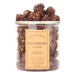 Cute Popcorn Chocolate confectionery snack with chocolate-coated popcorn pieces in a colorful bag.