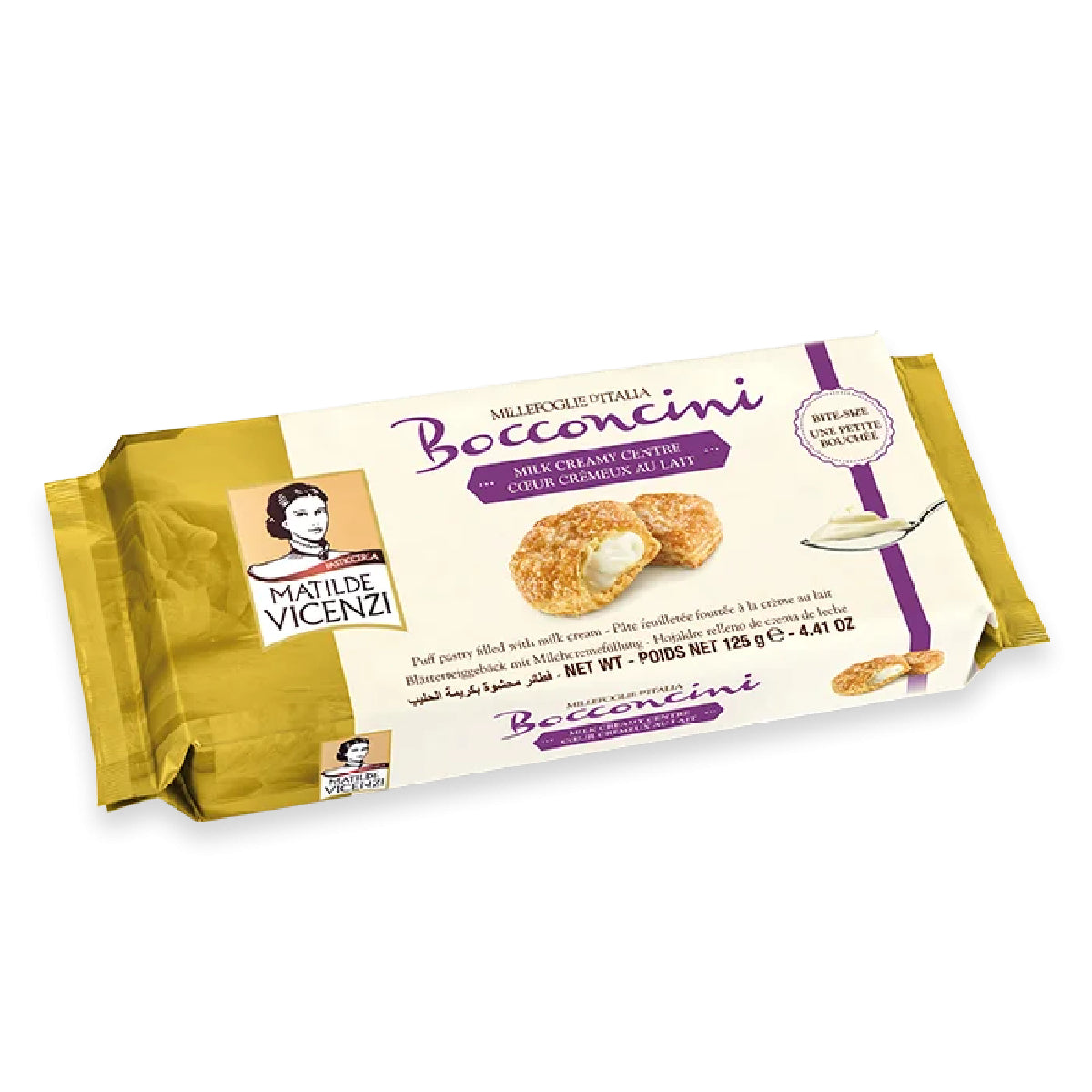 Vicenzi Bocconcini With Milk Cream