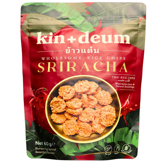 Kin Deum Wholesome Rice Chips Sriracha